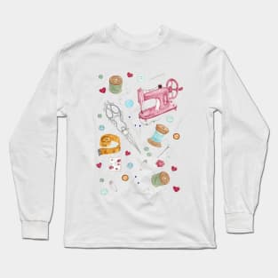 Sewing Long Sleeve T-Shirt